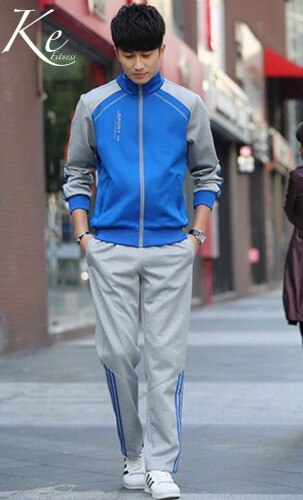 KE Sport set big size plus sweater lovers unisex couples tracksuit man woman  uniform casual wear student uniforms