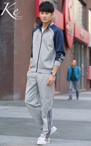 KE Sport set big size plus sweater lovers unisex couples tracksuit man woman  uniform casual wear student uniforms