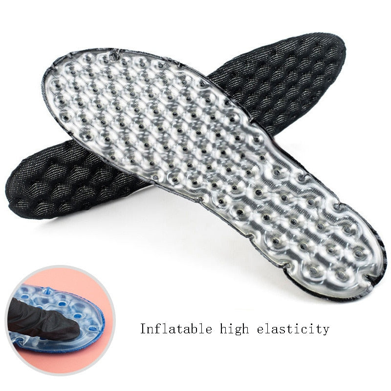 Hot Sport Insoles Air Cushion Shoes Shock Absorption Damping Running Basketball Football Plantar Fasciitis Pain Relieve Shoe Pad