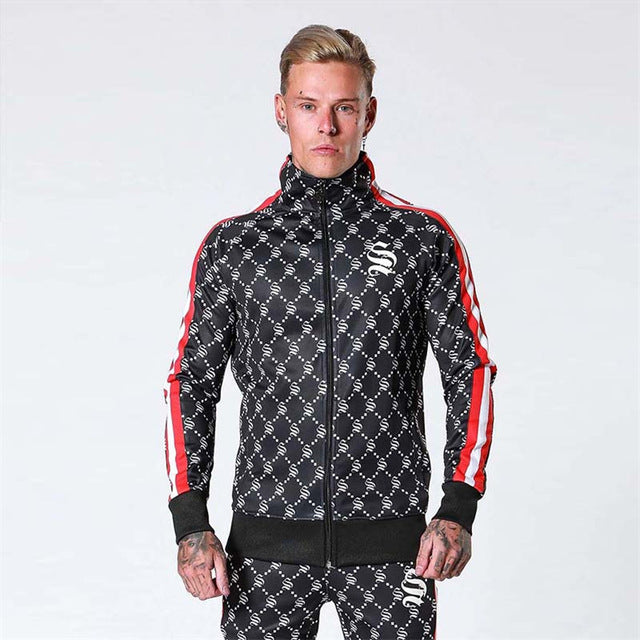 Tracksuit Sport Gyms Running Men Set Sport wear Mens Top Fitness Bodybuilding Male Sport Suit Hoodied+Pants Joggers Tracksuit