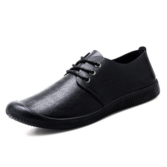 Casual Men Leather Dress Shoes Mens Brown Black Loafers Comfortable Leather Moccasins Driving Shoes Elevator Shoes For Men