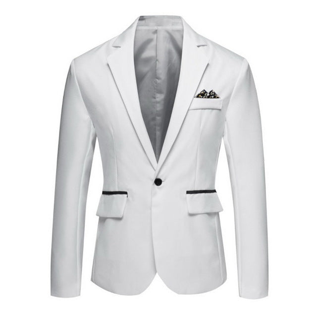 HEFLASHOR Men's Casual Blazers Jacket Coats Men Business 2019 Blazer suit Masculino Slim Fit clothes Hombre Terno heren colberts