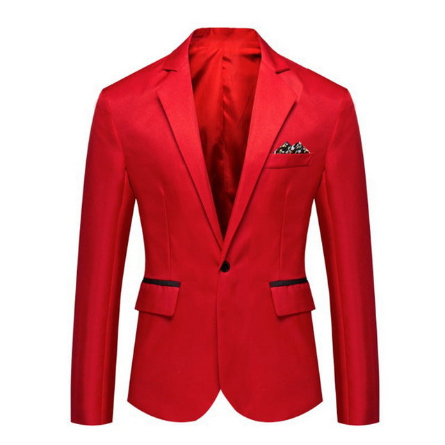 HEFLASHOR Men's Casual Blazers Jacket Coats Men Business 2019 Blazer suit Masculino Slim Fit clothes Hombre Terno heren colberts