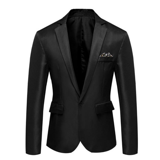 HEFLASHOR Men's Casual Blazers Jacket Coats Men Business 2019 Blazer suit Masculino Slim Fit clothes Hombre Terno heren colberts