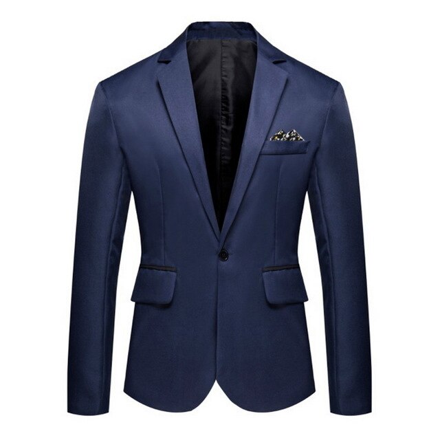 HEFLASHOR Men's Casual Blazers Jacket Coats Men Business 2019 Blazer suit Masculino Slim Fit clothes Hombre Terno heren colberts