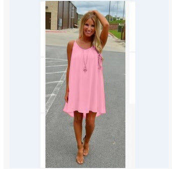 Women beach dress fluorescence female summer dress chiffon voile women dress summer style women clothing plus size lyq01