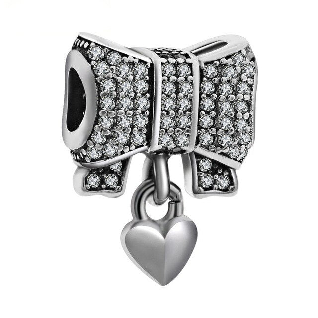 wholesale Diy 925 sterling silver original spacer beads for jewelry making Fit pandora charm bracelet w499-278