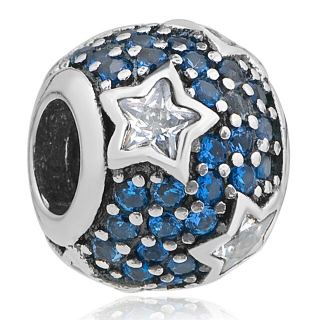 wholesale Diy 925 sterling silver original spacer beads for jewelry making Fit pandora charm bracelet w499-278
