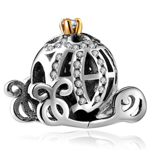 wholesale Diy 925 sterling silver original spacer beads for jewelry making Fit pandora charm bracelet w499-278