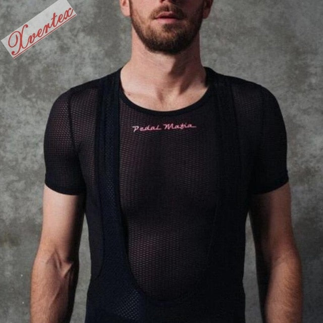 Cycling base layer 2020 Mesh Breathable Bicycle Short Sleeve clothing riding tops wear Outdoor Sport fishing cycling underwear