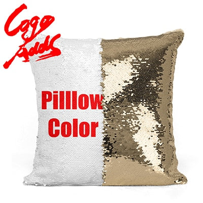 Puerto Rico decorative throw pillows reversible mermaid sequin pillow case cover dropshipping