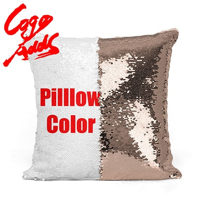 Puerto Rico decorative throw pillows reversible mermaid sequin pillow case cover dropshipping