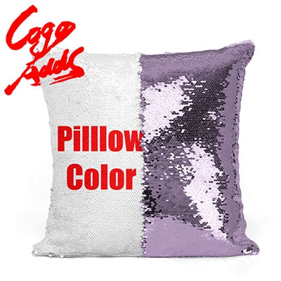 Puerto Rico decorative throw pillows reversible mermaid sequin pillow case cover dropshipping