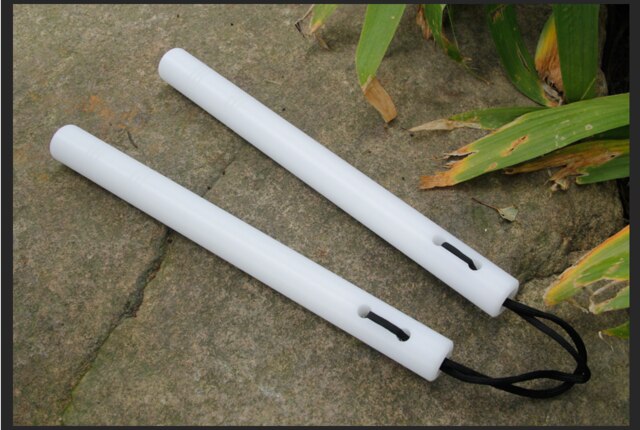 Brace Lee Rubber Nunchucks Martial Arts Products Black/White  Martial Arts Equipment  Nunchucks for Training
