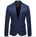 Suit Men Jacket 2020 New Men Handsome Young Student Small Suit Slim Fit Blazer Men Fashion Business Casual Dress Blazer Coat