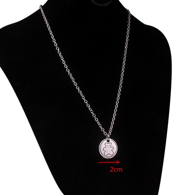 stainless steel chain 3mm trendy angel Play rabbit head tiger unicorn Necklace women unisex jewelry new punk flame necklaces men