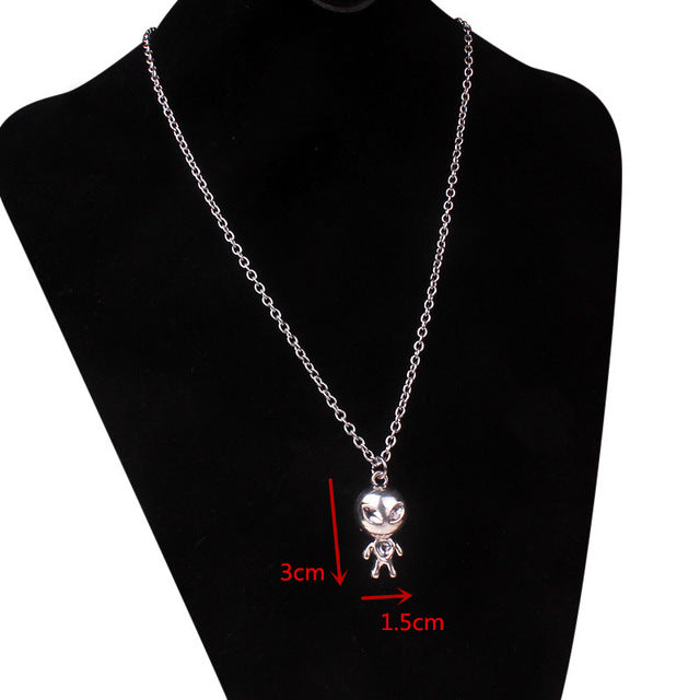 stainless steel chain 3mm trendy angel Play rabbit head tiger unicorn Necklace women unisex jewelry new punk flame necklaces men
