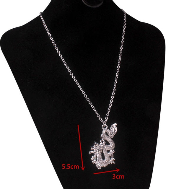 stainless steel chain 3mm trendy angel Play rabbit head tiger unicorn Necklace women unisex jewelry new punk flame necklaces men