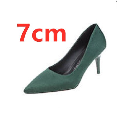 Cresfimix talon femme ladies casual office comfortable high heel shoes women fashion sweet blue heels classic sexy autumn pumps