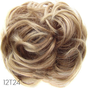 Women Ladies High Temperature Filament Elastic Wave Curly Synthetic Hairpieces Wrap Hair Accessories For Women Girls