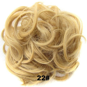 Women Ladies High Temperature Filament Elastic Wave Curly Synthetic Hairpieces Wrap Hair Accessories For Women Girls