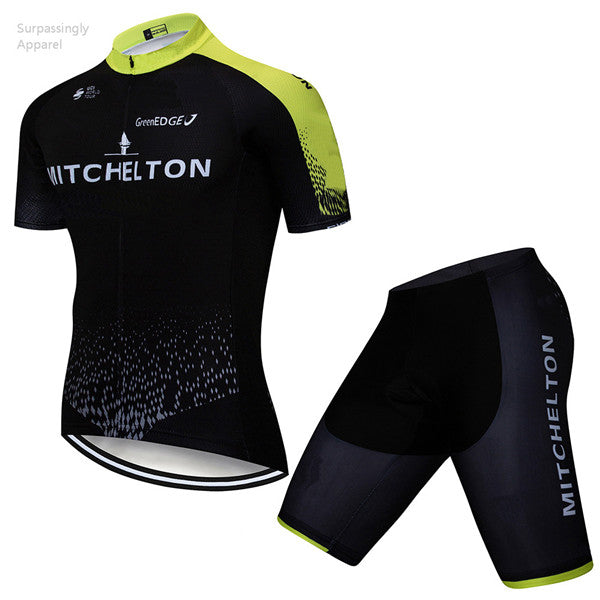 Pro Team Cycling Jersey MITCHELTON Summer Ropa Ciclismo Sport MTB Bike Maillot Bicycle Wear BIB Shorts 9D Gel Cycling Clothing