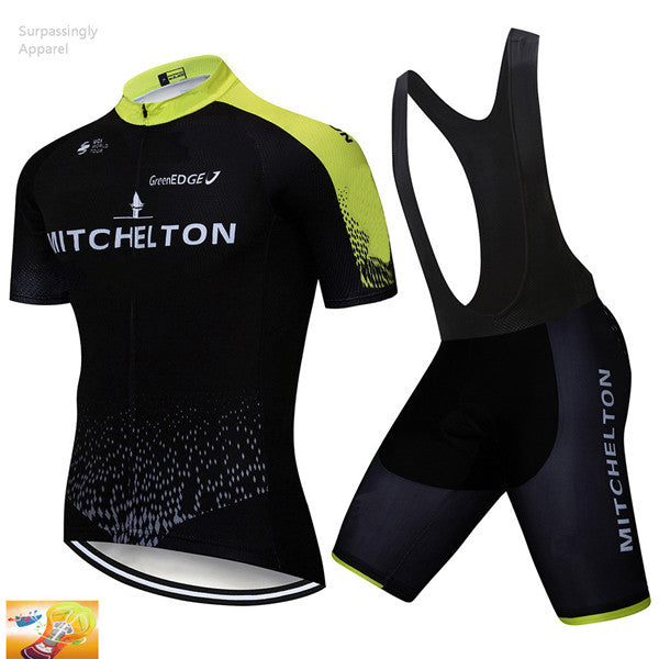 Pro Team Cycling Jersey MITCHELTON Summer Ropa Ciclismo Sport MTB Bike Maillot Bicycle Wear BIB Shorts 9D Gel Cycling Clothing