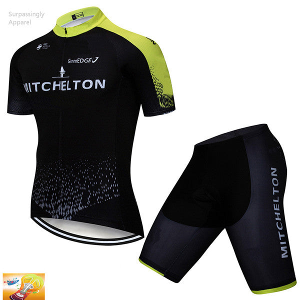 Pro Team Cycling Jersey MITCHELTON Summer Ropa Ciclismo Sport MTB Bike Maillot Bicycle Wear BIB Shorts 9D Gel Cycling Clothing