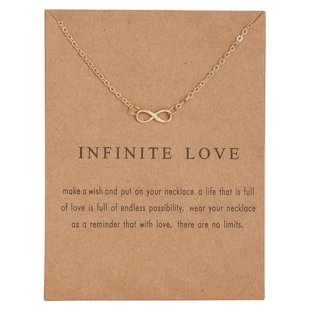 Rinhoo With Card gold Alloy Necklace Lotus Lucky Elephant butterfly dragonfly Three Circle Fashion Necklace women jewelry gift