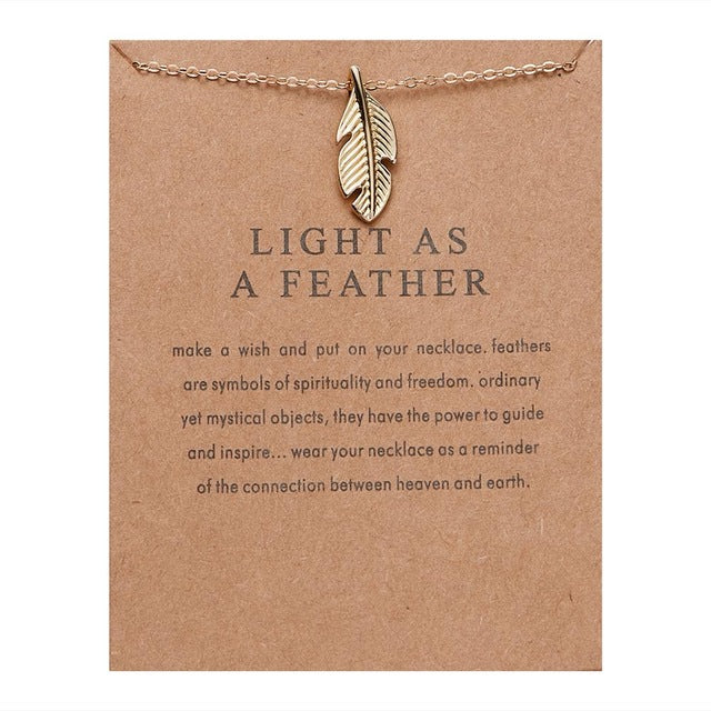 Rinhoo With Card gold Alloy Necklace Lotus Lucky Elephant butterfly dragonfly Three Circle Fashion Necklace women jewelry gift