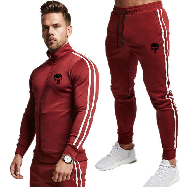 Running Set Suits Men's Tracksuit Sports Suit Gym Fitness Skinny Clothes Running Jogging Sport Wear Exercise Workout sets