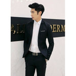 Fashion Brand New Hot Sales Mens Solid Color Classic Fashion Formal Business Suit Blazer Slim Fit Luxury Coat Jacket