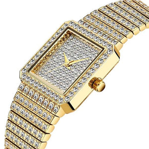 MISSFOX Woman Watch Luxury Diamond Square Silver Female Watches Fashion Elegance Waterproof Clock Most Sold 2020 Women's Gift