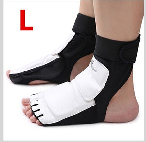 Full Set Of Kung Fu Sport Taekwondo Gloves Foot Ankle Protector Support Wushu Guard Martial Arts Fighting Boxing Hand Protector