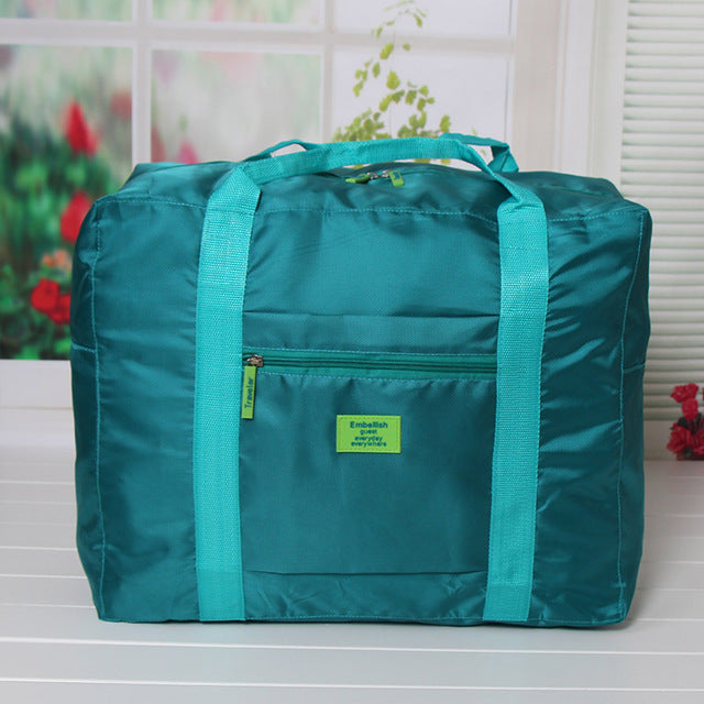 Foldable Travel Bag Big Size Waterproof Clothes Luggage Carry-on Organizer Hand Shoulder Duffle Bag