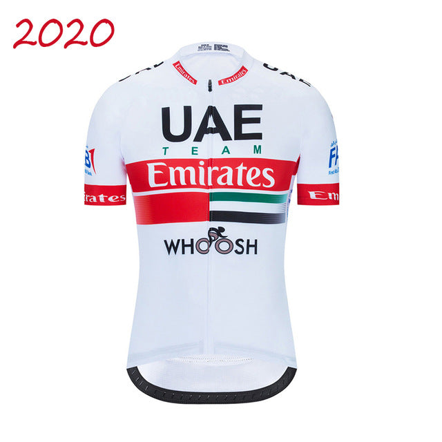 Team UAE Cycling Jerseys Bike Wear clothes Quick-Dry bib gel Sets Clothing Ropa Ciclismo uniformes Maillot Sport Wear