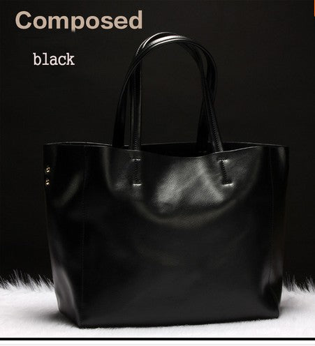 Europea Silver Genuine Leather Women Bags 2020 Large Purses and Handbags High Capacity Shopping  Ladies Big handle Hand Bag Tot