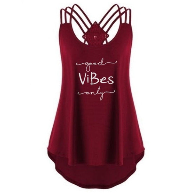 Women Sexy Sleeveless Dreamcatcher Printed Camis Backless Strapless Hollow Out Vest Tanks Girls Beach Holiday Camisole Tops Tees