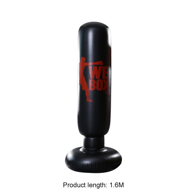 Boxing Punching Bag Inflatables Training Taekwondo Kids Punching Bag Venting Hit Boxing Bag Stand Weight Fitnes Equipment
