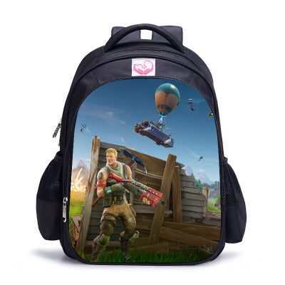 Fortnite fort night game around shoulder bag youth leisure sports backpack men and women students schoolbag travel backpack holi