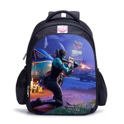 Fortnite fort night game around shoulder bag youth leisure sports backpack men and women students schoolbag travel backpack holi