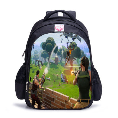 Fortnite fort night game around shoulder bag youth leisure sports backpack men and women students schoolbag travel backpack holi