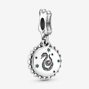 Harry style silver Dangle Charms round shape Fits Pandora bracelet necklace