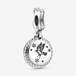 Harry style silver Dangle Charms round shape Fits Pandora bracelet necklace