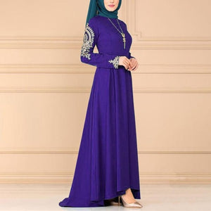 Muslim Abaya Ramadan Party Gown Dubai Kaftan Islamic Clothing Turkish Robe Morocco Caftan Evening Long Dresses Jilbab Vintage