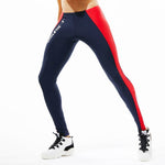 Men Running Tights Training Sport Leggings Patchwork Compression Pants Sky Blue Gym Wear Men Sexy Gym Legging S-XL Mallas Hombre