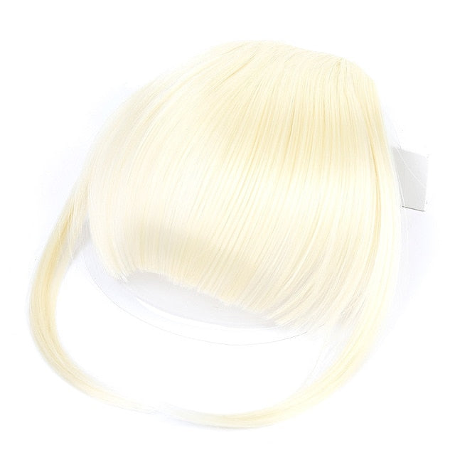 LVHAN air bangs pure bangs hair extension synthetic wig natural black light brown dark brown black high temperature fiber