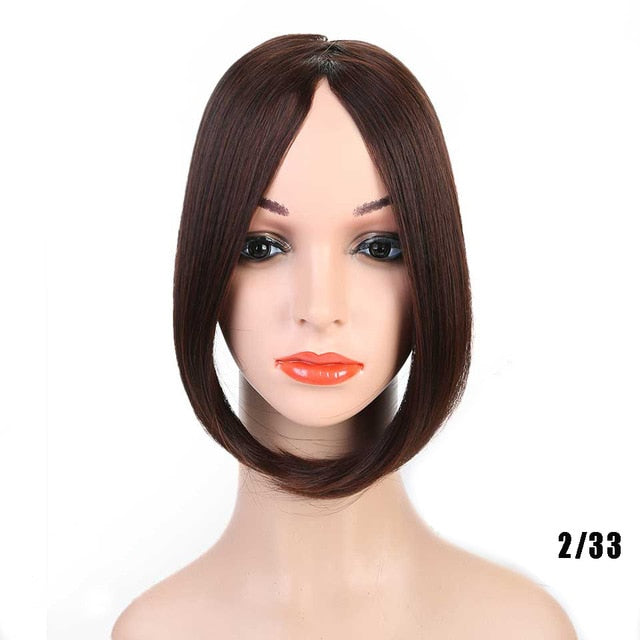 LVHAN air bangs pure bangs hair extension synthetic wig natural black light brown dark brown black high temperature fiber