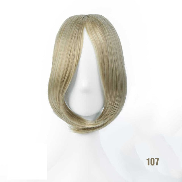 LVHAN air bangs pure bangs hair extension synthetic wig natural black light brown dark brown black high temperature fiber