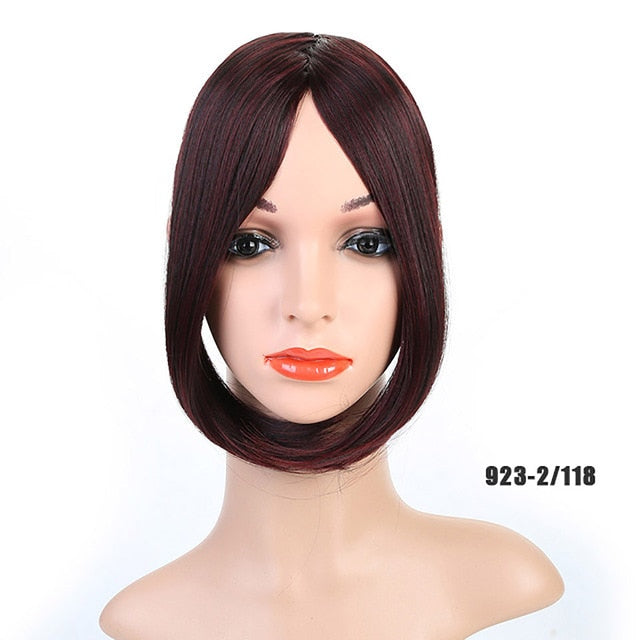 LVHAN air bangs pure bangs hair extension synthetic wig natural black light brown dark brown black high temperature fiber